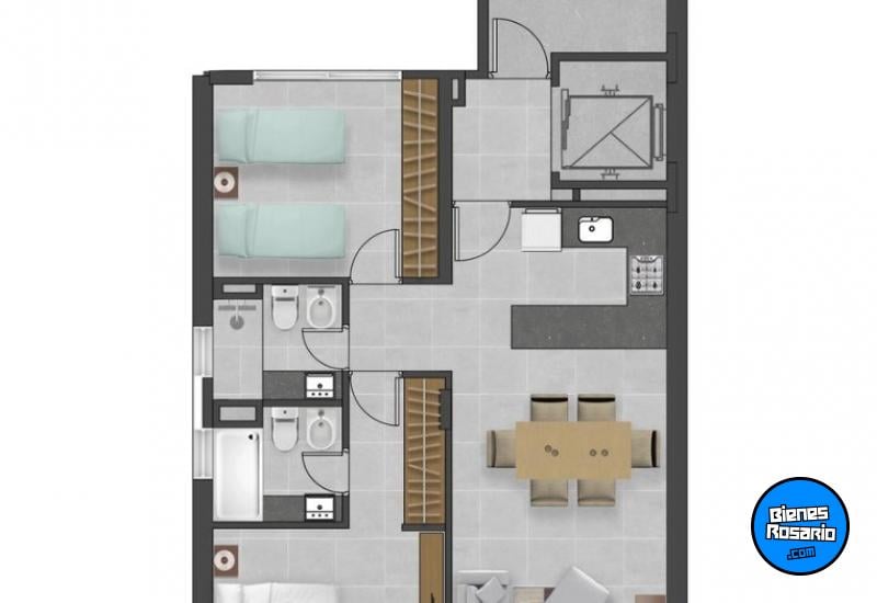 Departamentos - Rosario - Venta