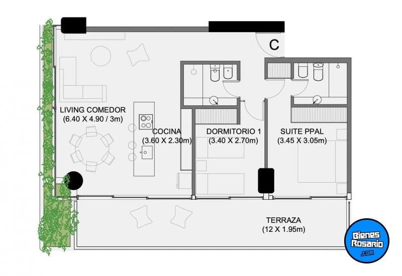 Departamentos - Rosario - Venta