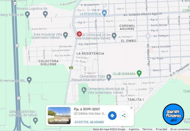 Terrenos - Villa Gobernador Galvez - Venta