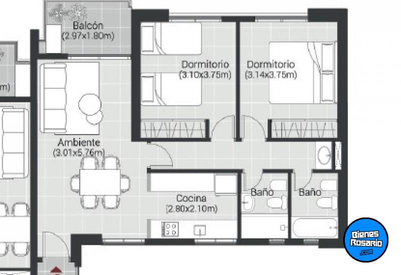 Departamentos - Rosario - Venta