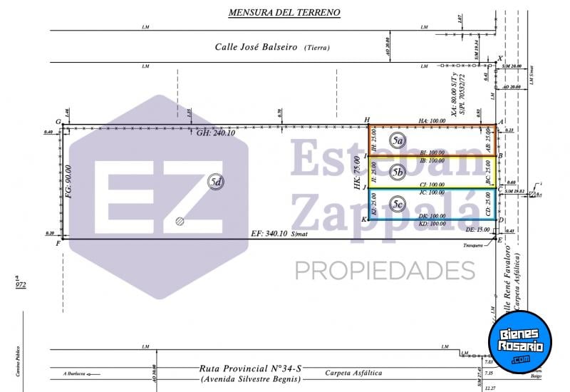 Terrenos - Granadero Baigorria - Venta