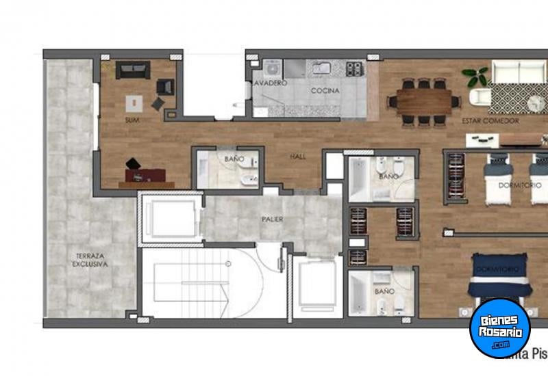 Departamentos - Rosario - Venta