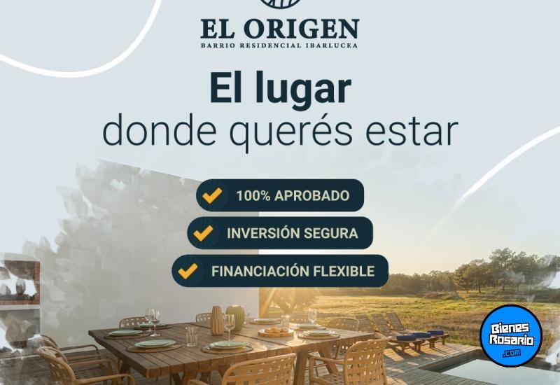 Terrenos - Ibarlucea - Venta