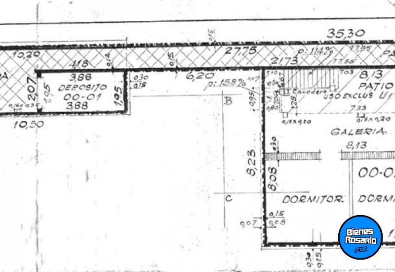 Departamentos de pasillo - Rosario - Venta