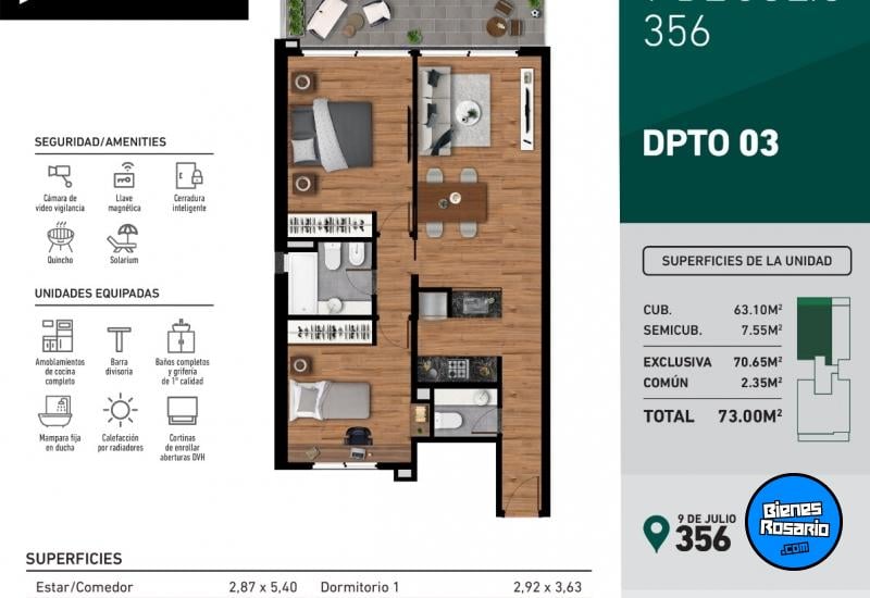 Departamentos - Rosario - Venta