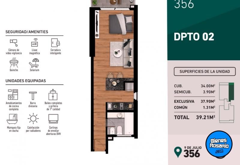 Departamentos - Rosario - Venta