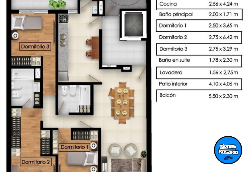 Departamentos - Rosario - Venta