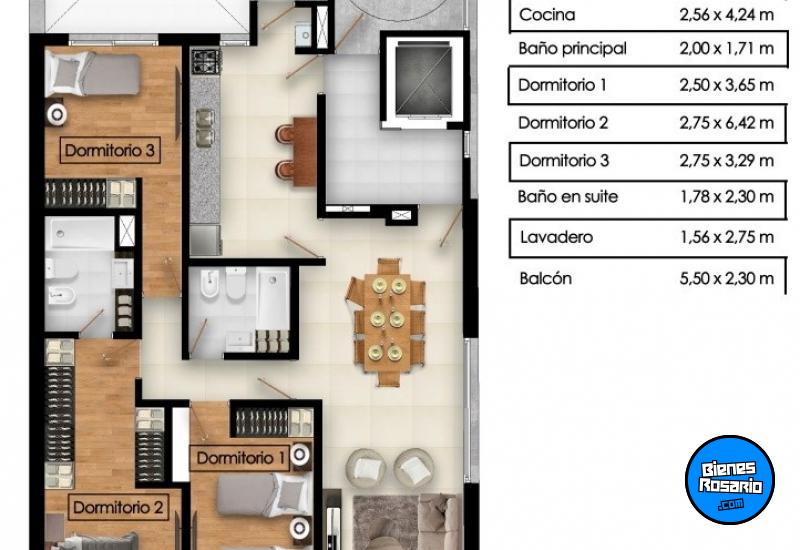 Departamentos - Rosario - Venta