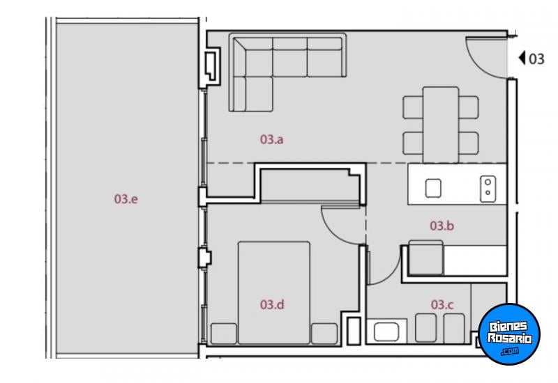 Departamentos - Rosario - Venta