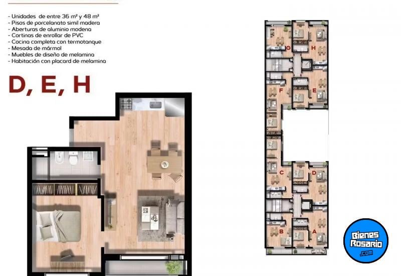 Departamentos - Rosario - Venta