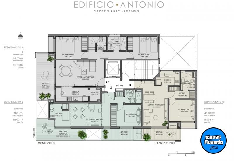 Departamentos - Rosario - Venta