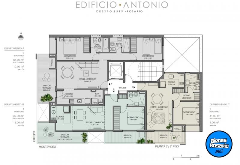 Departamentos - Rosario - Venta