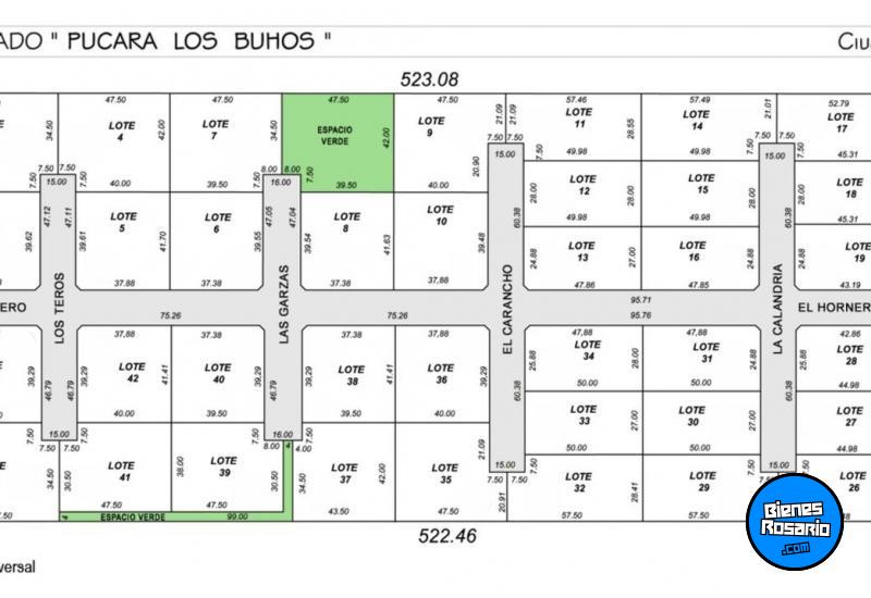 Terrenos - Roldan - Venta