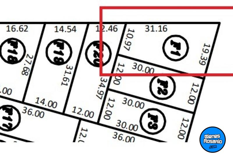 Terrenos - Ibarlucea - Venta