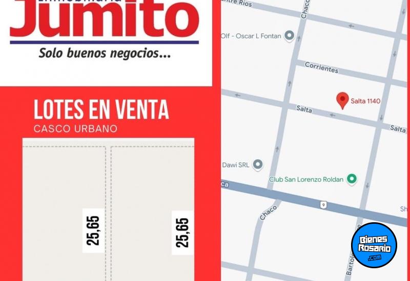 Terrenos - Roldan - Venta
