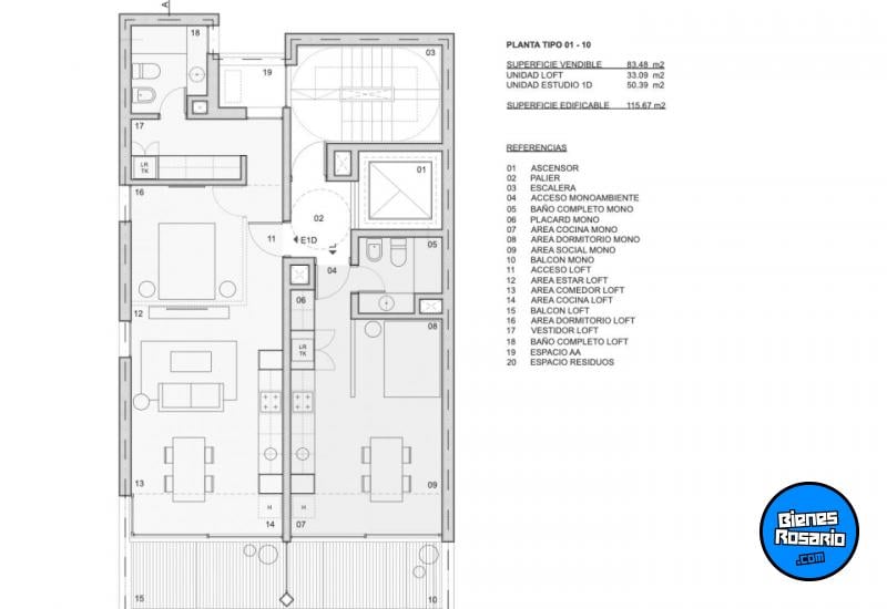 Departamentos - Rosario - Venta