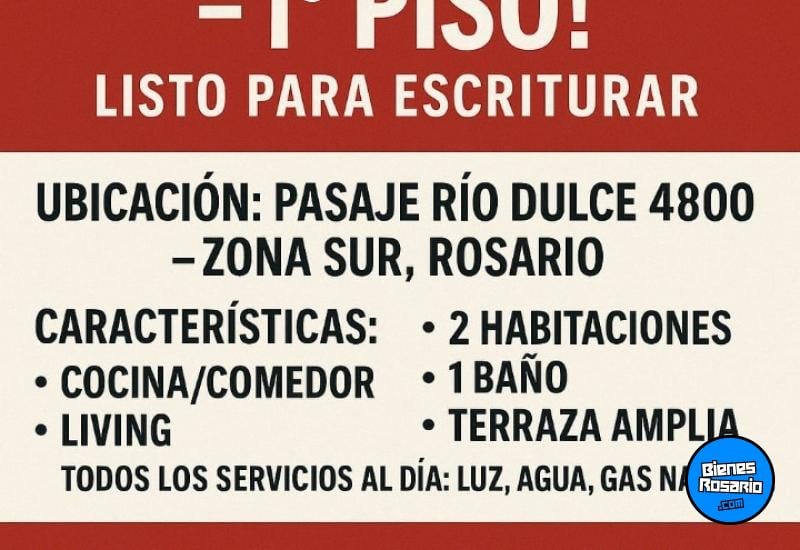 Departamentos - Rosario - Venta