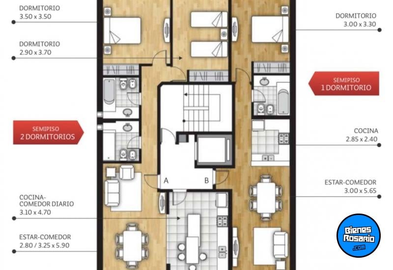 Departamentos - Rosario - Venta