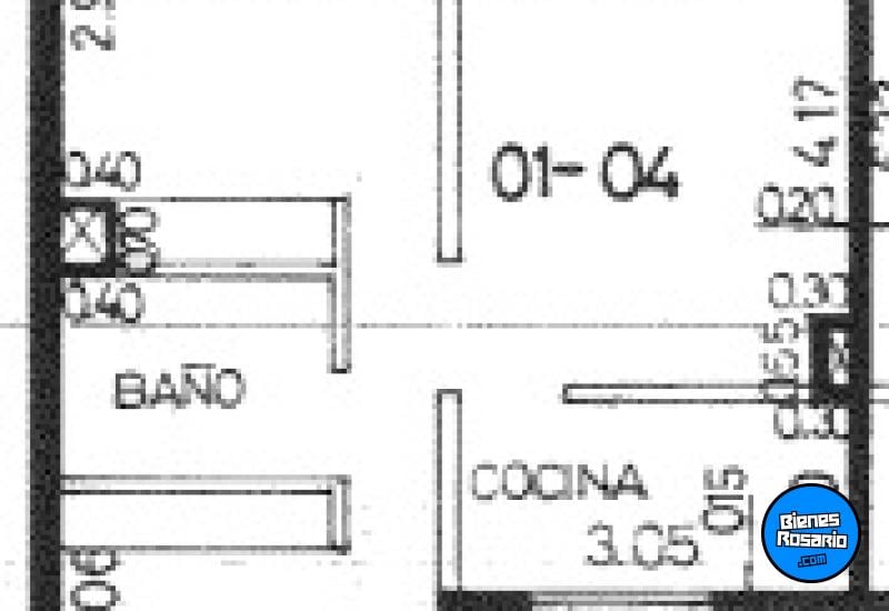 Departamentos de pasillo - Rosario - Venta