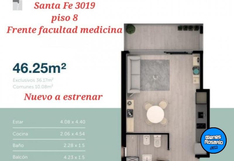 Departamentos - Rosario - Venta