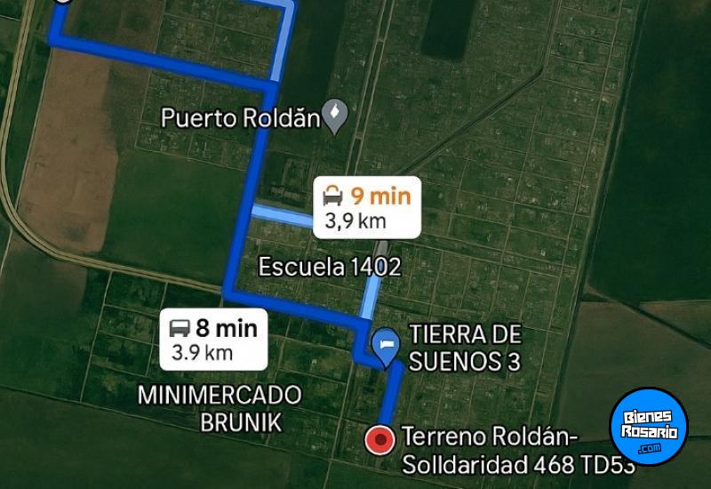 Terrenos - Roldan - Venta