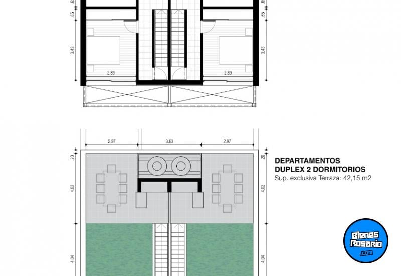 Departamentos - Casilda - Venta