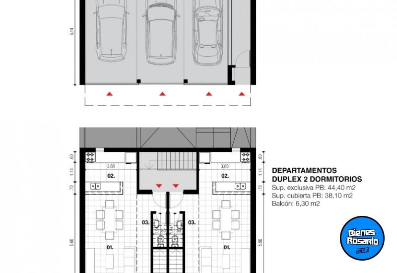 Departamentos - Casilda - Venta