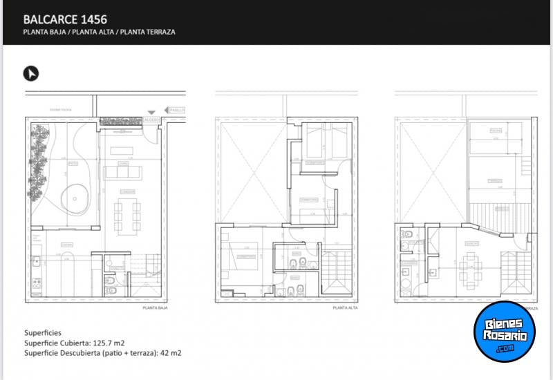 Departamentos de pasillo - Rosario - Venta