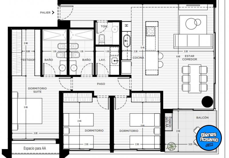 Departamentos - Rosario - Venta