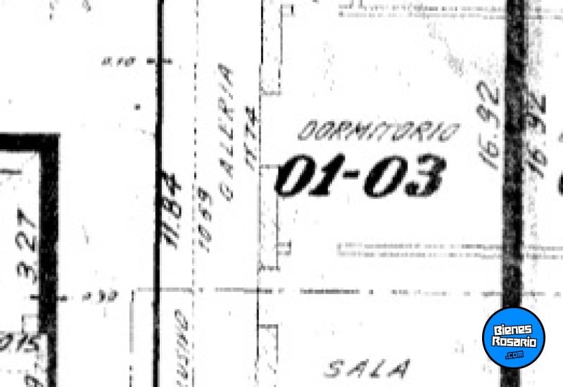 Departamentos de pasillo - Rosario - Venta