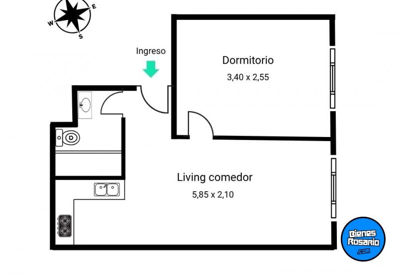 Departamentos - Rosario - Venta