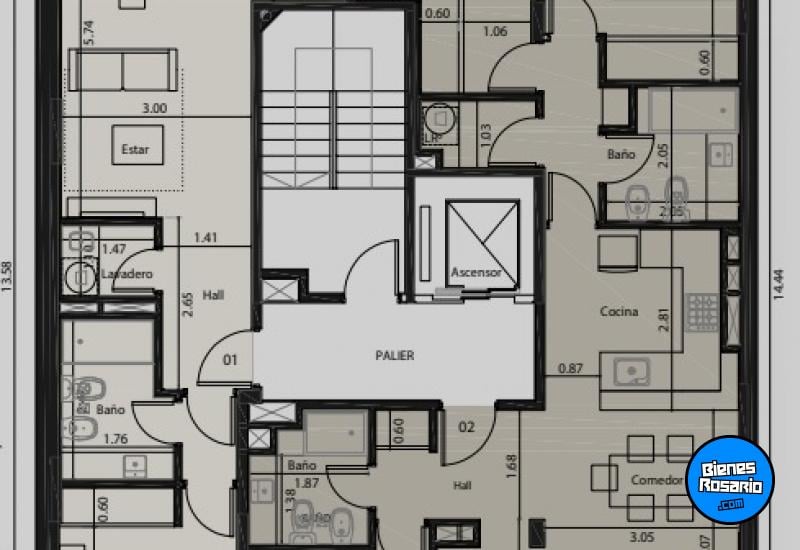 Departamentos - Rosario - Venta