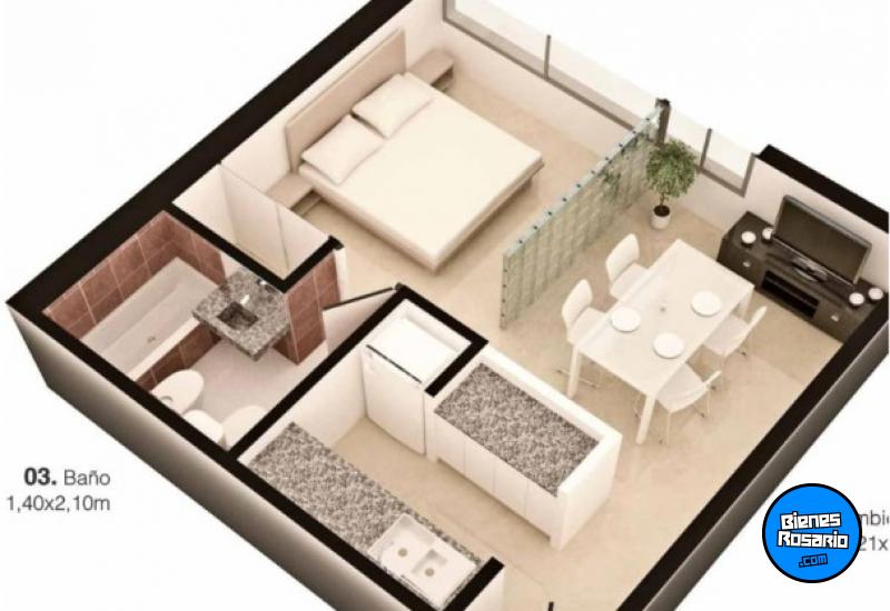 Departamentos - Rosario -  Alquiler