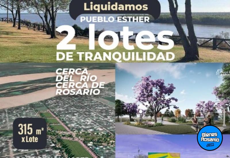 Terrenos - Pueblo Esther - Venta