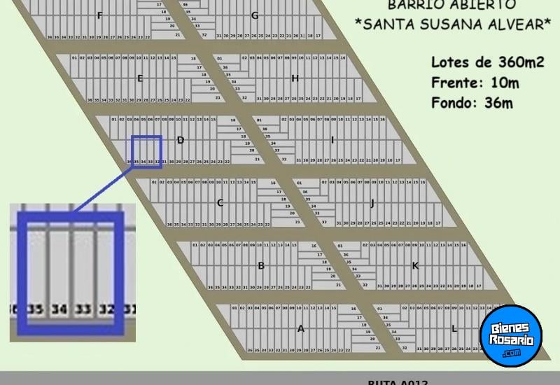 Terrenos - Alvear - Venta