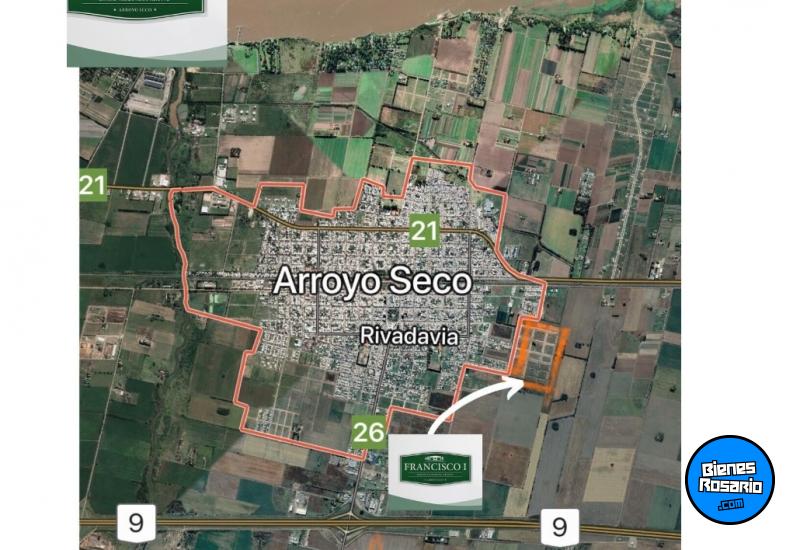 Terrenos - Arroyo Seco - Venta