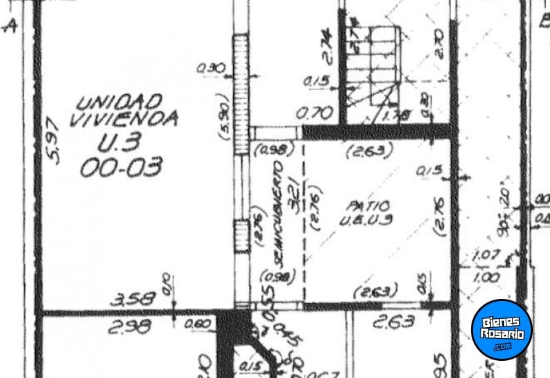 Departamentos de pasillo - Rosario - Venta