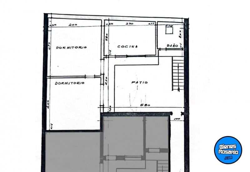 Departamentos de pasillo - Rosario - Venta