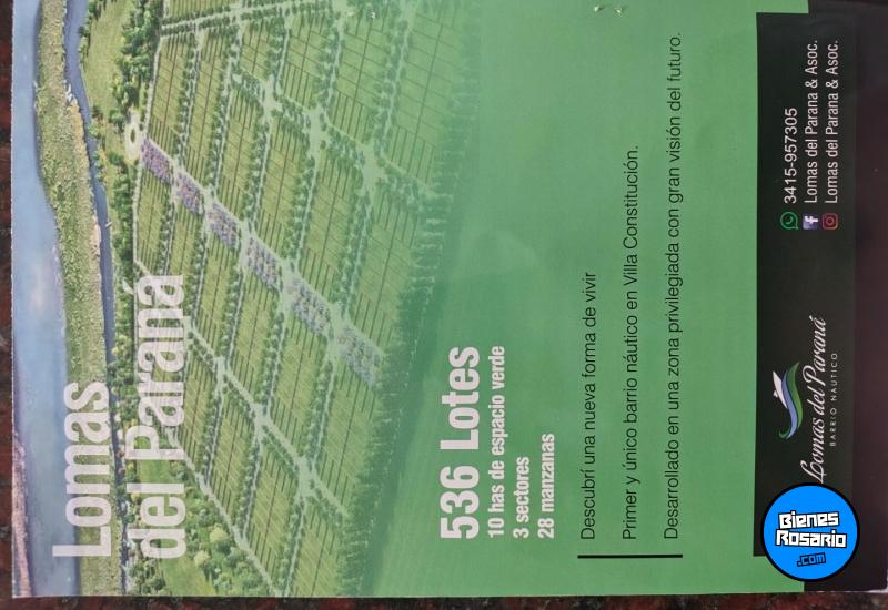 Terrenos - Villa Constitucion - Venta