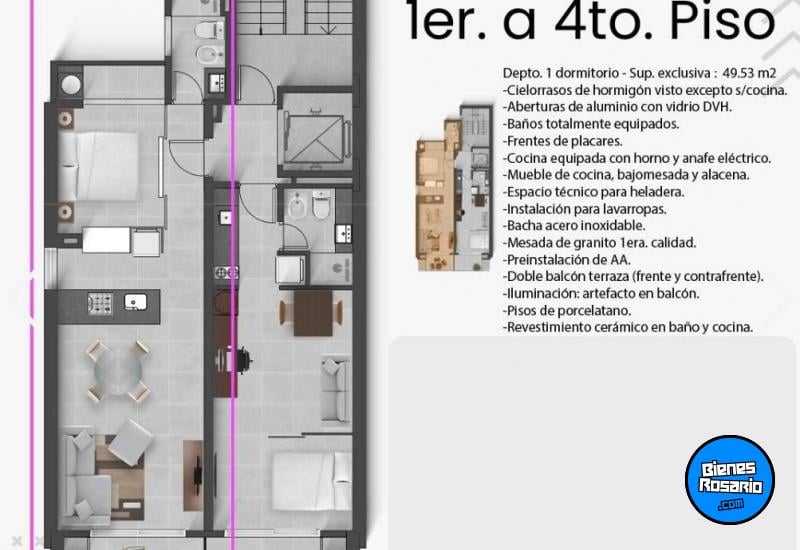 Departamentos - Rosario - Venta