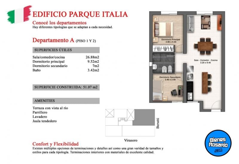 Departamentos - Rosario - Venta