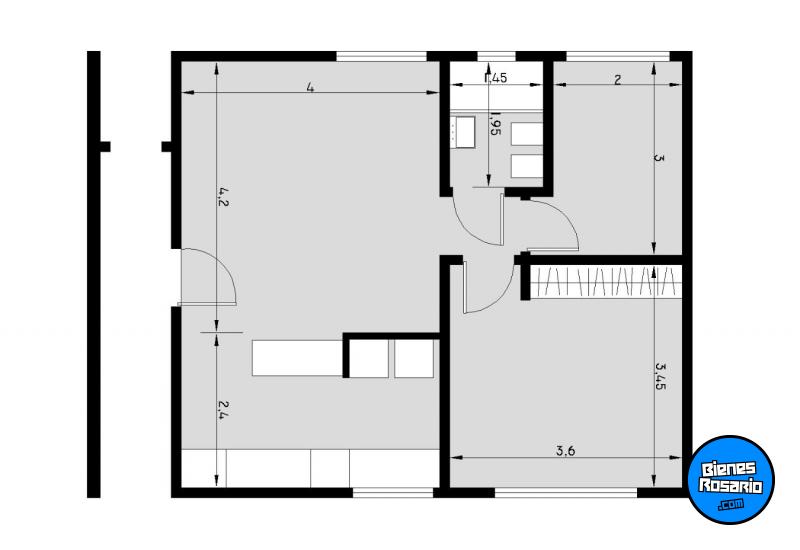 Departamentos - Rosario -  Alquiler