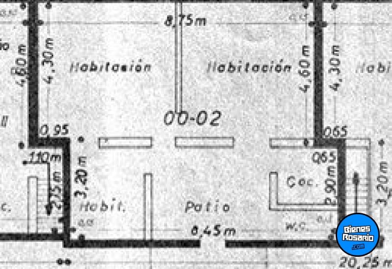 Departamentos de pasillo - Rosario - Venta