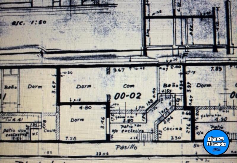 Departamentos de pasillo - Rosario - Venta