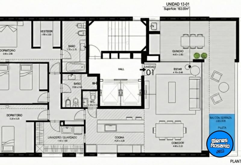Departamentos - Rosario - Venta