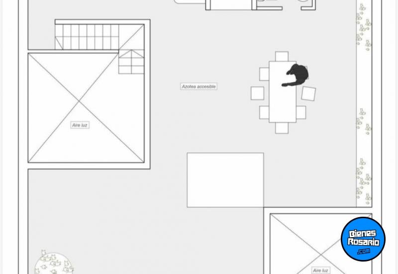 Departamentos de pasillo - Rosario - Venta