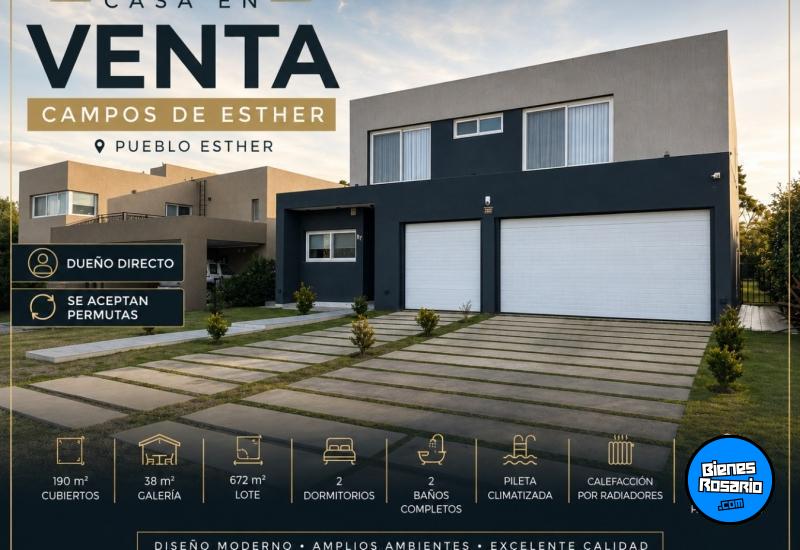 Casas - Pueblo Esther - Venta