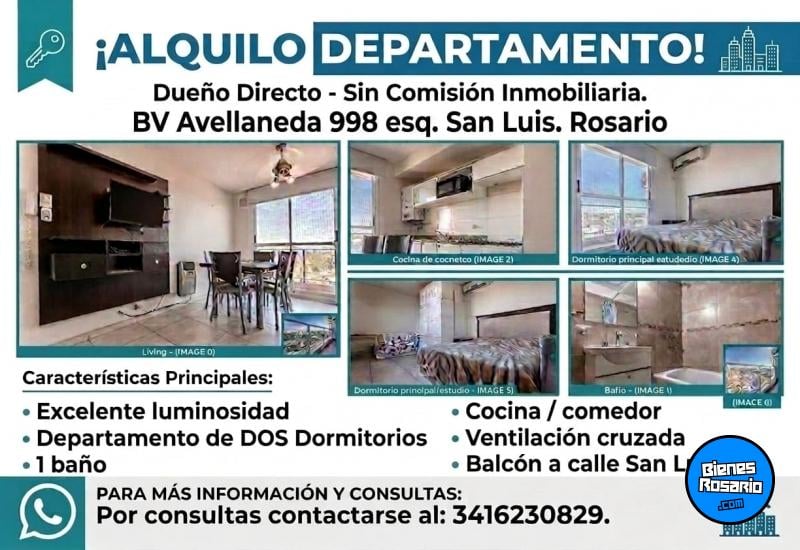 Departamentos - Rosario - Alquiler