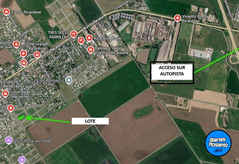 Terrenos - Ricardone - Venta