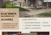 Casas - Alvarez - Venta